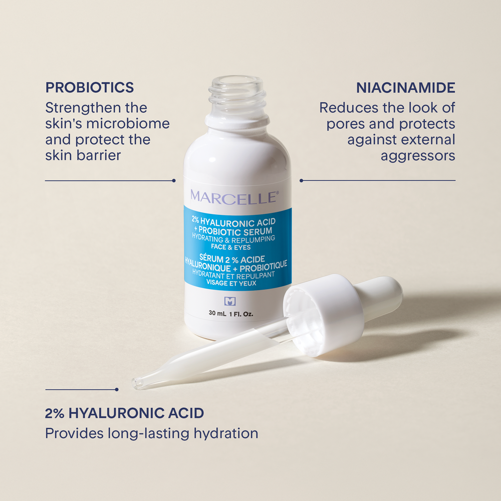 2% Hyaluronic Acid + Probiotic Serum with Clari-T Sample