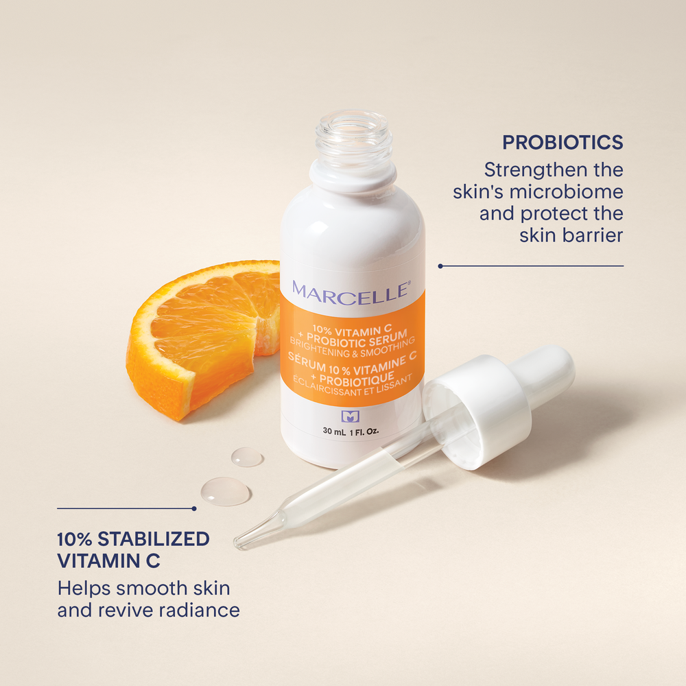 10% Vitamin C + Probiotic Serum with Clari-T Sample