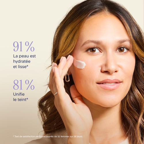 Crème collagène et éclat vitamine C + peptide avec échantillon Clari-T