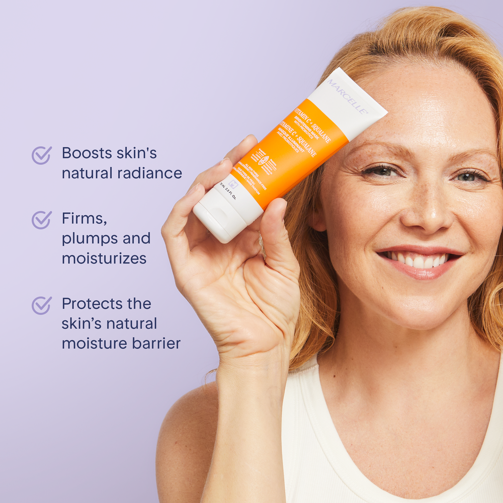 Vitamin C + Squalane Brightening Mask with Probiotics + Clari-T Sample
