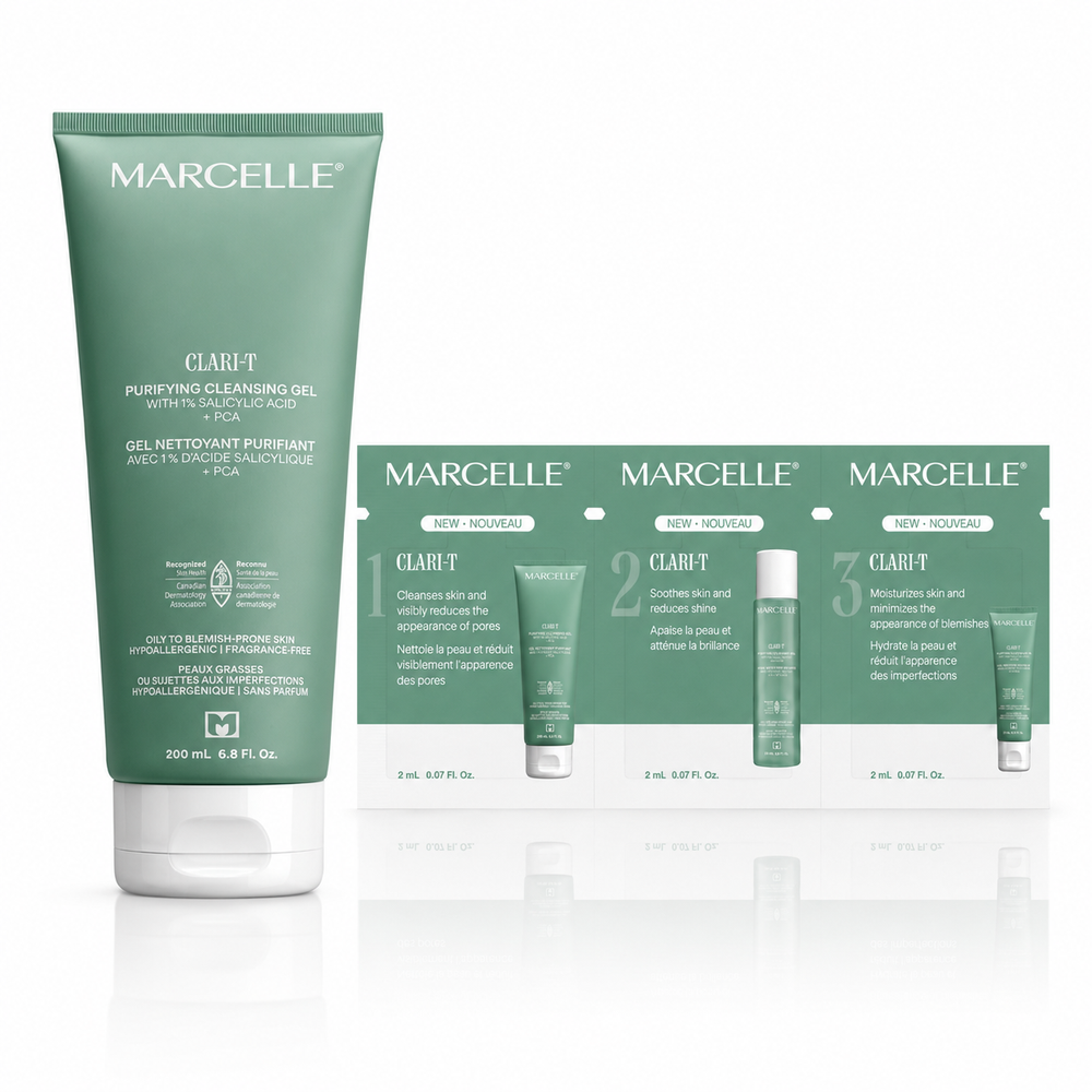 Clari-T Gel nettoyant purifiant avec échantillon