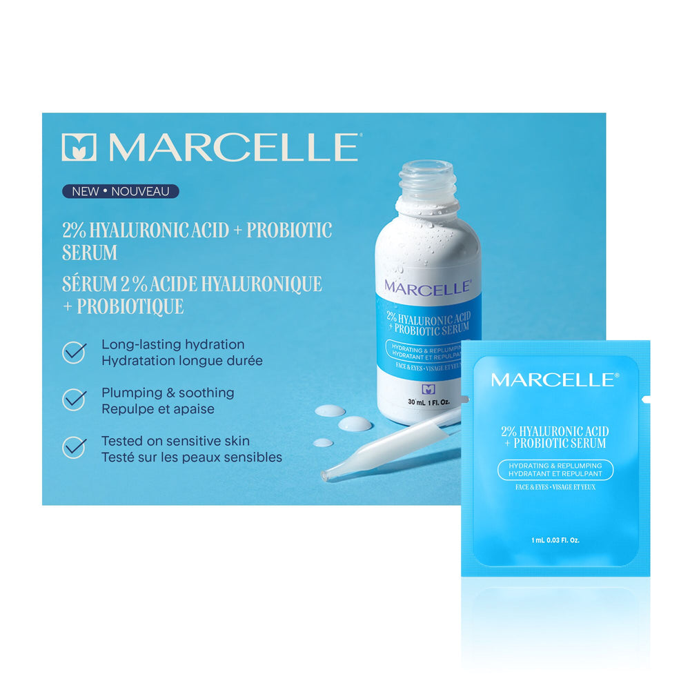 Lingettes Démaquillantes Biodégradables et Recyclables avec échantillon sérum