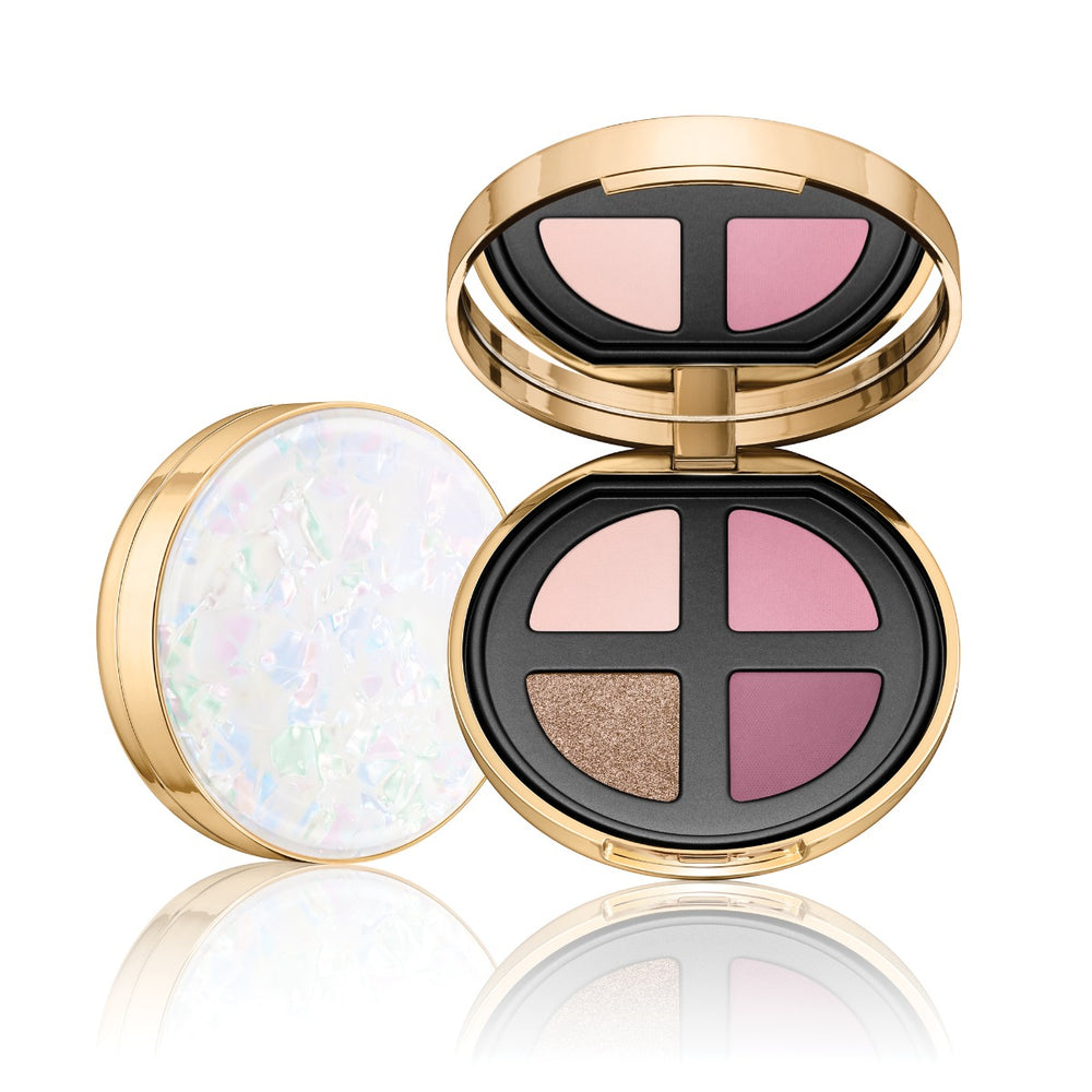 Palette fards à paupières 4 couleurs - 50 ans de beauté - Festive Pink