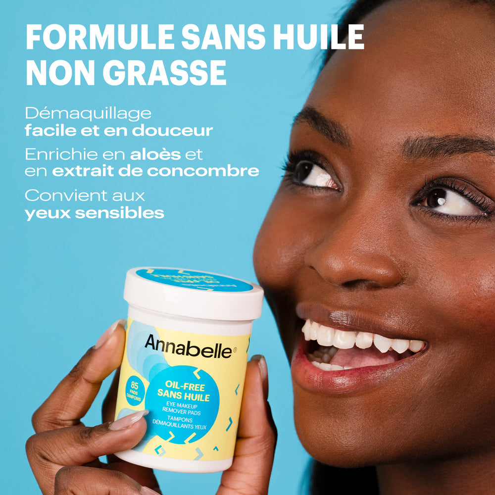 Duo - Tampons démaquillants pour les yeux sans huile