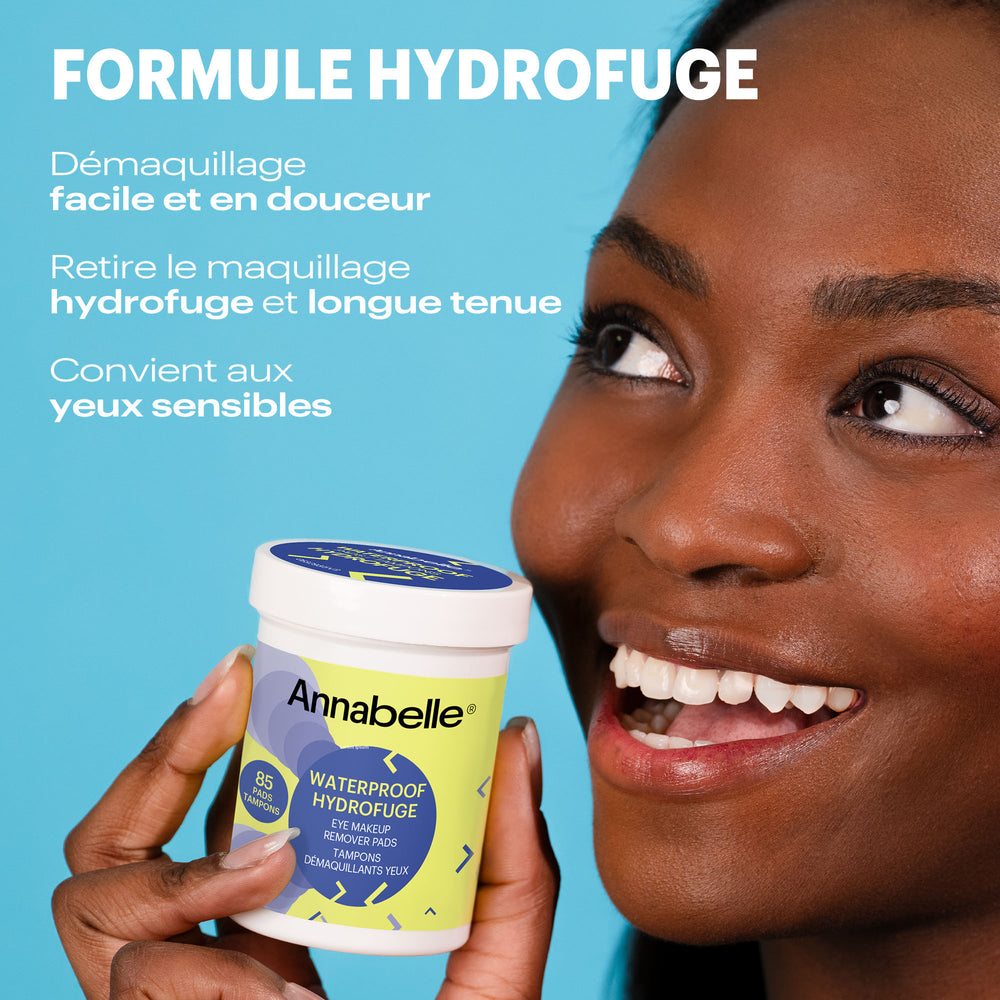 Duo - Tampons démaquillants pour les yeux longue tenue et hydrofuge