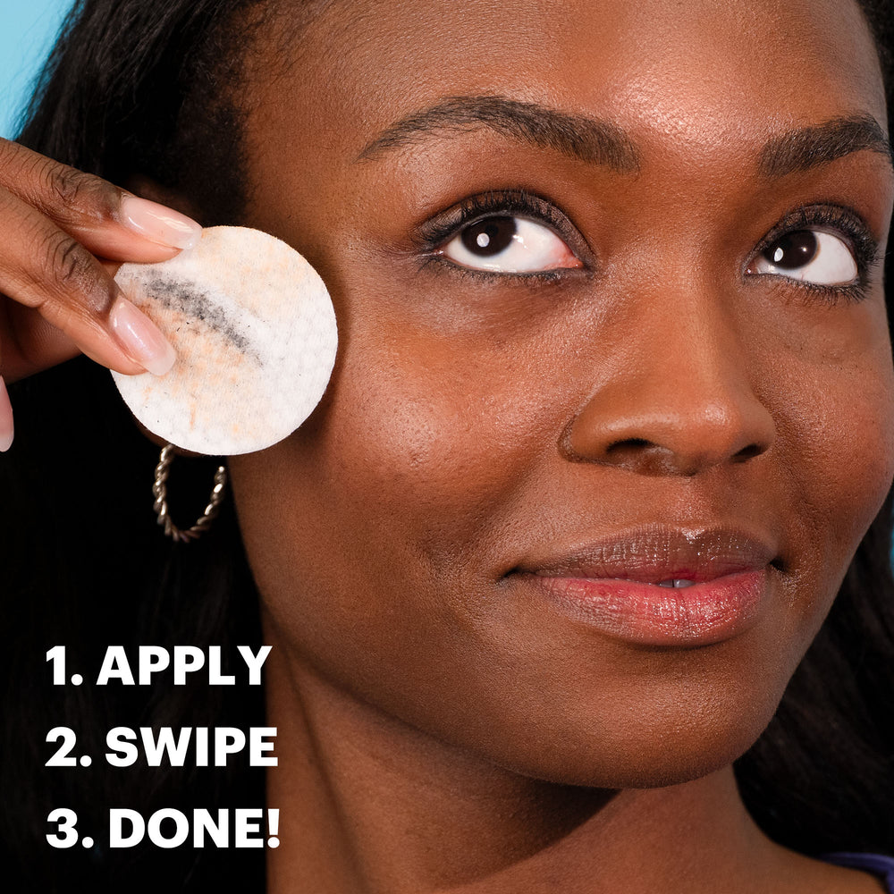 Duo - De-Puffing & Lash Care Eye Makeup Remover Pads