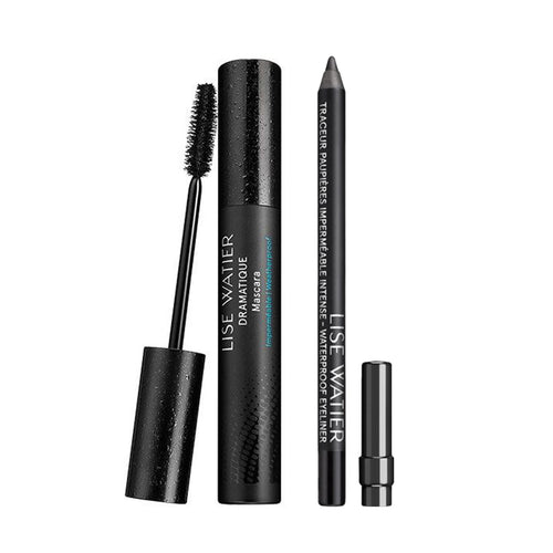 Duo - Dramatique Weatherproof Mascara Noir et Traceur Paupières Imperméable Intense