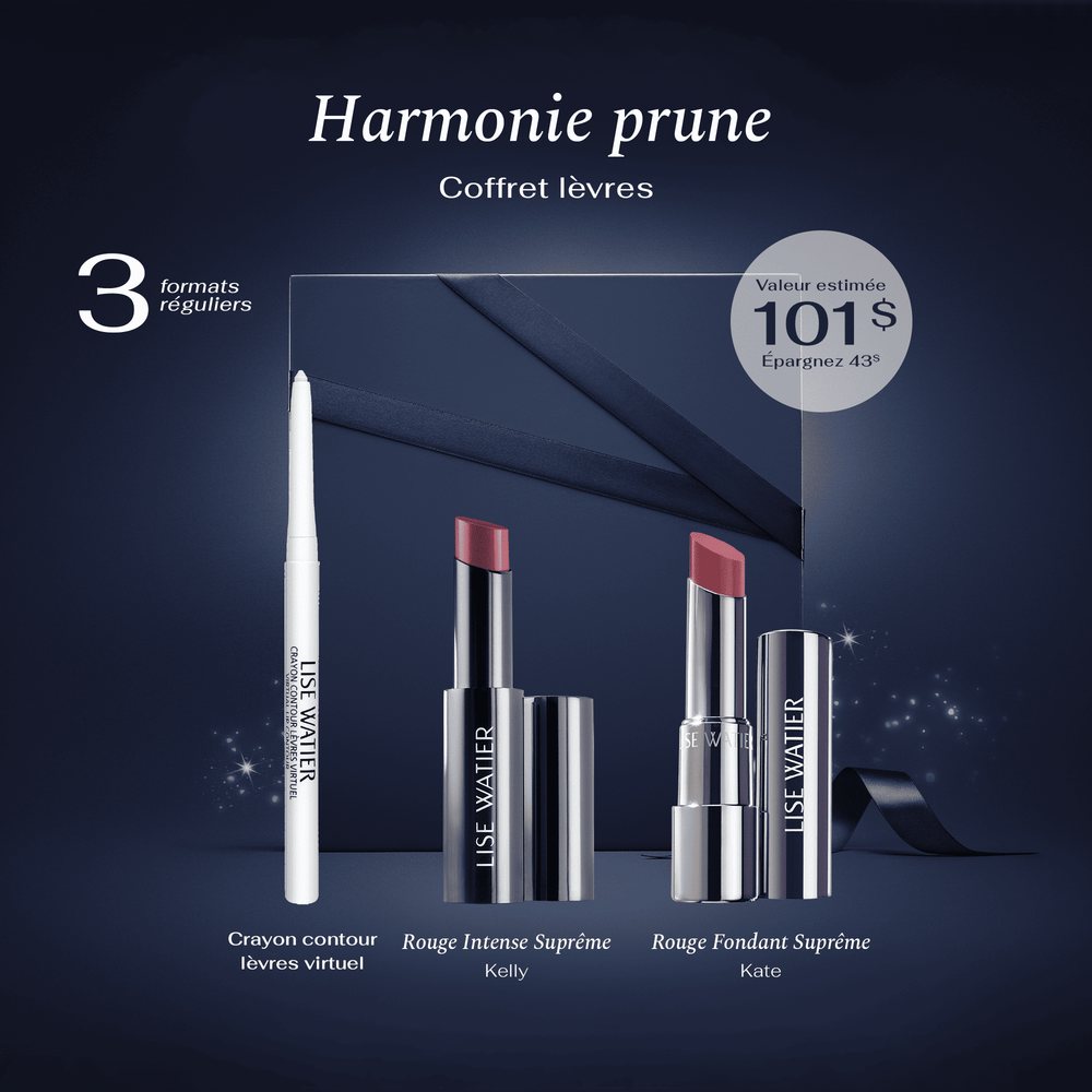 Coffret lèvres Harmonie prune