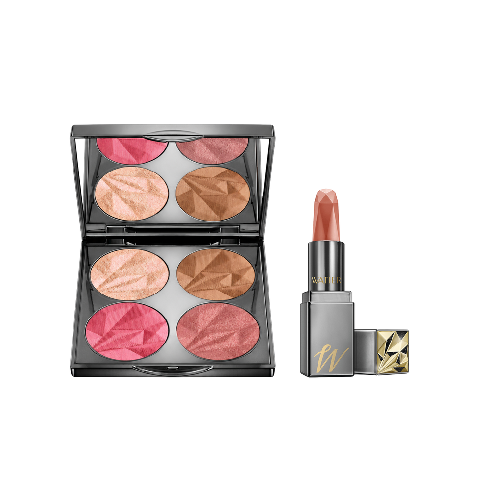 Ensemble Prisma Donna - Fards à joues + Rouge à lèvres