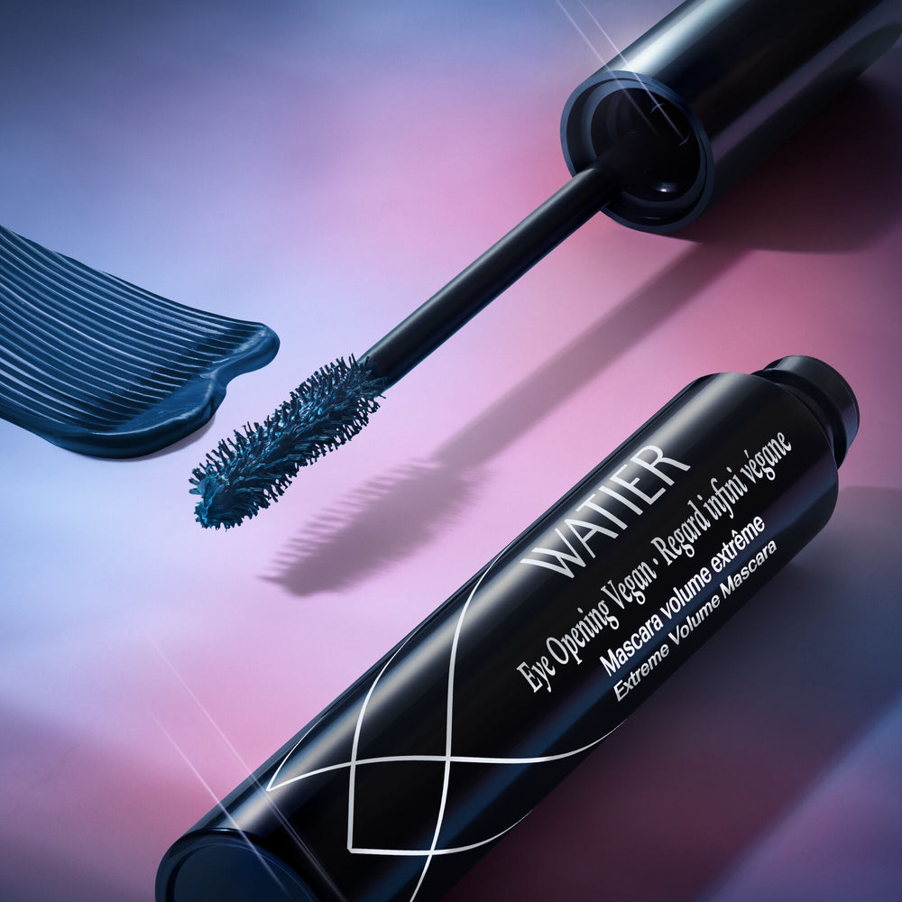 Ensemble Mascara Bleu Minuit + Brillant à lèvres repulpant Gloss Volume Suprême