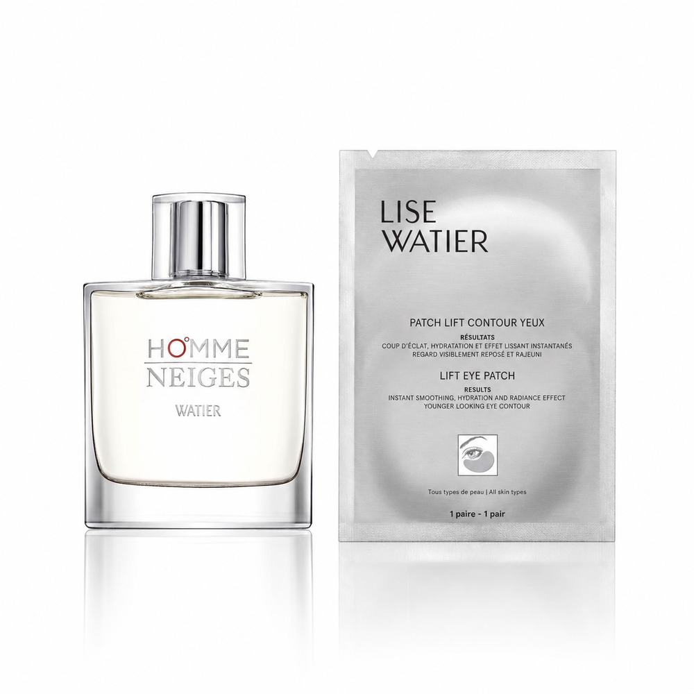 Homme Neiges Eau de Toilette Spray + Lift Eye Patch