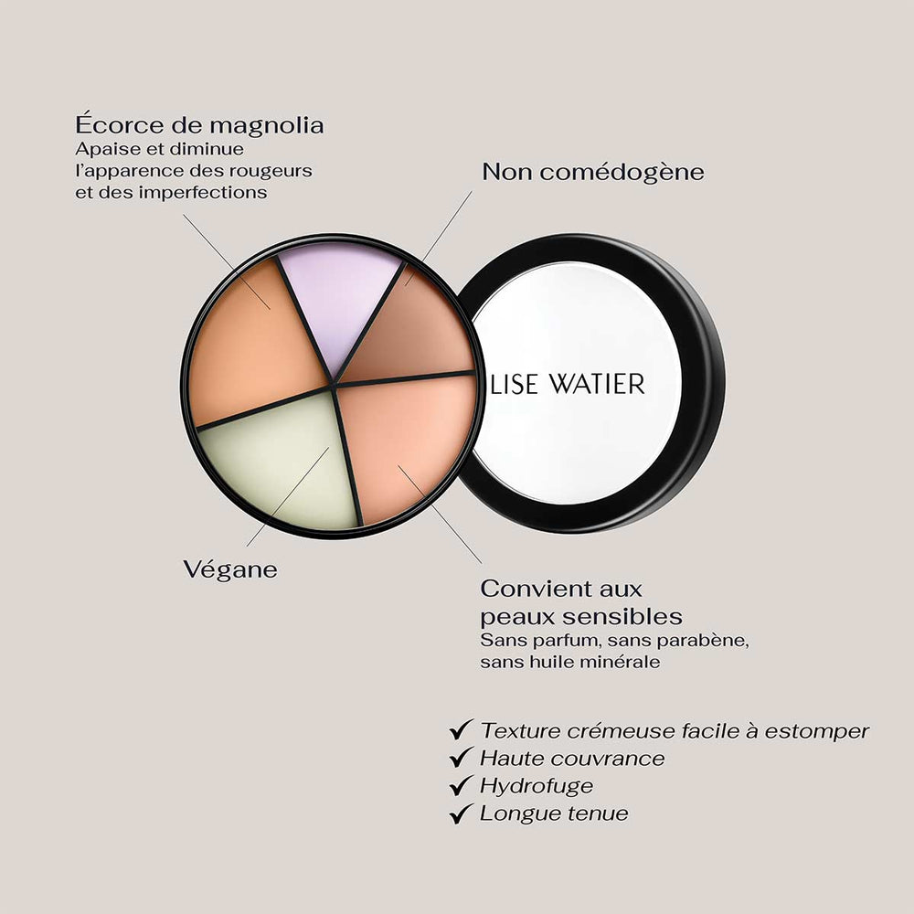 Portfolio Correcteurs professionnels 4 en 1 + Patch lift contour yeux