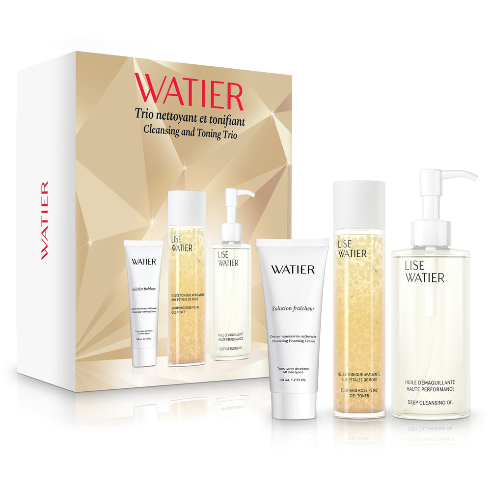 Trio nettoyant et tonifiant