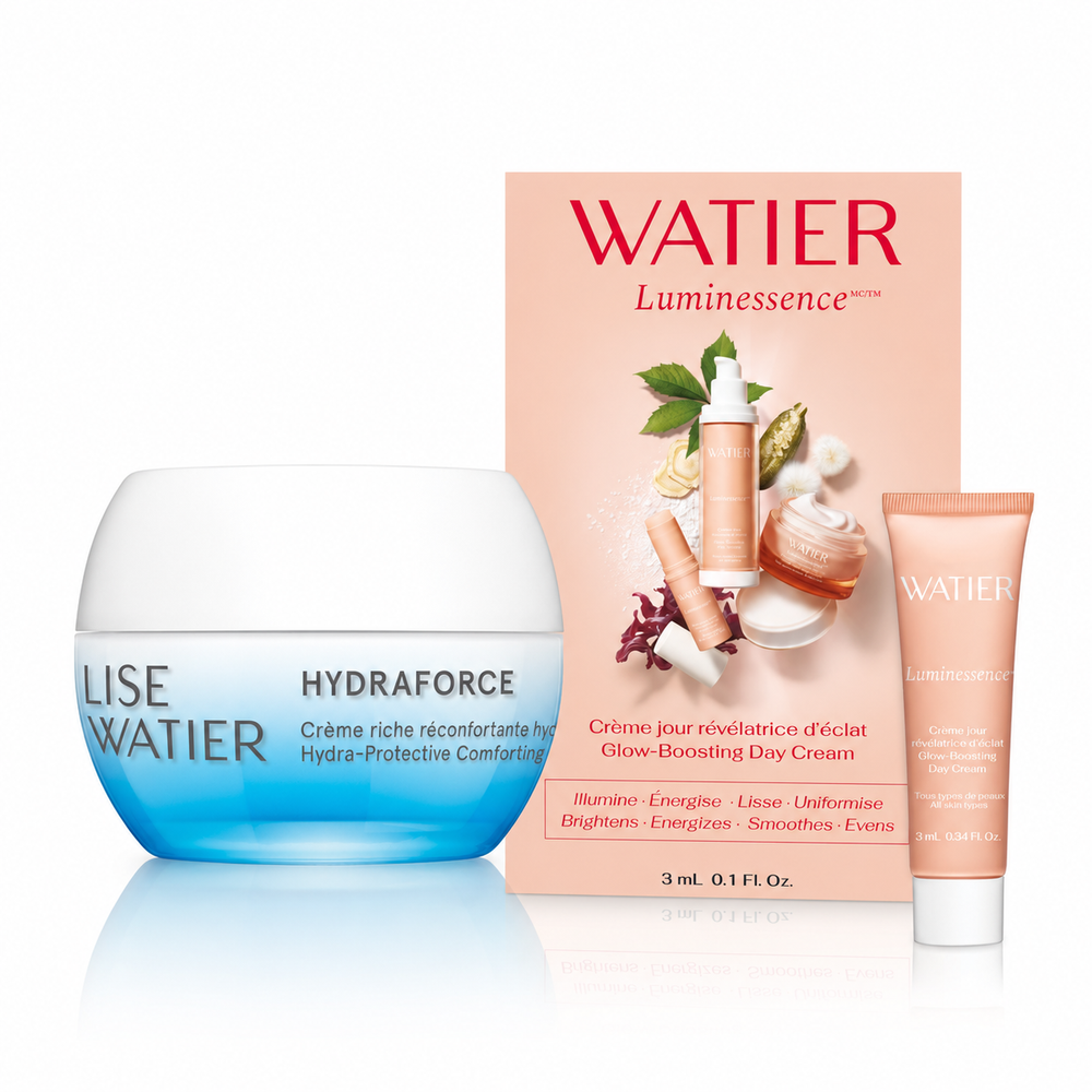 Hydraforce Crème riche réconfortante hydra-protectrice avec échantillon Luminessence