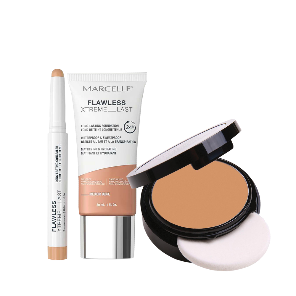 Flawless Skin Kit - Medium Beige