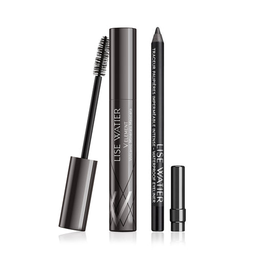 Duo - V Element Volcanic Minerals Mascara & Intense Waterproof Eyeliner