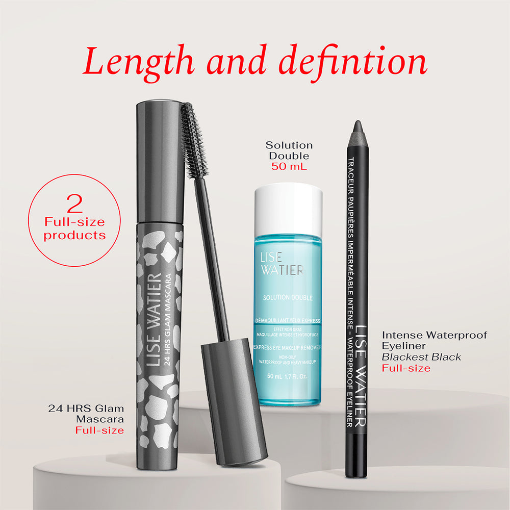 24 HRS Glam Mascara Set 