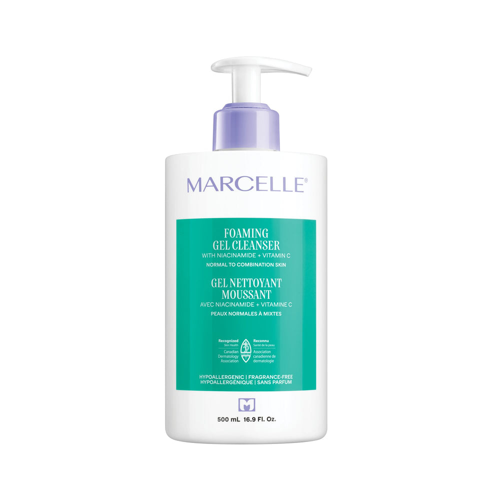 Duo - Gel nettoyant moussant + tampon réutilisable