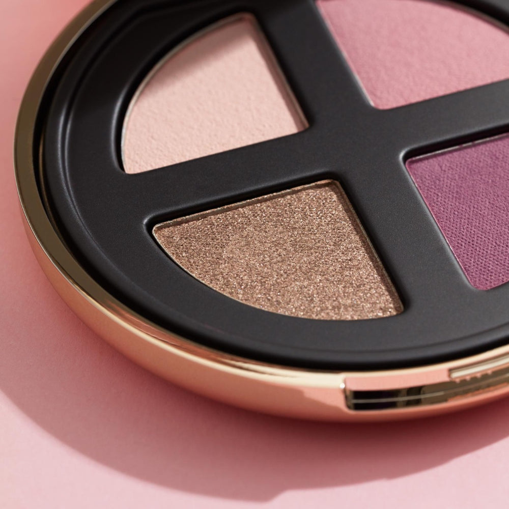 Palette fards à paupières 4 couleurs - 50 ans de beauté - Festive Pink