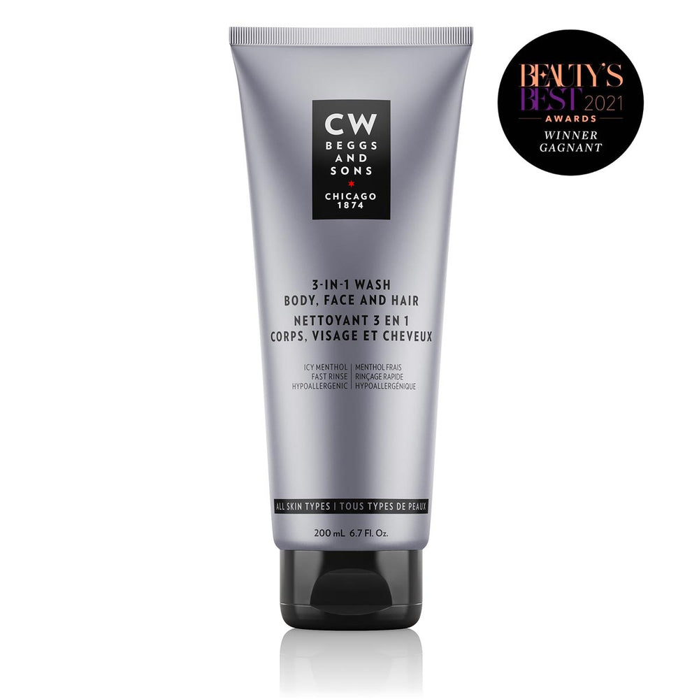 3-in-1 Wash Body, Face and Hair