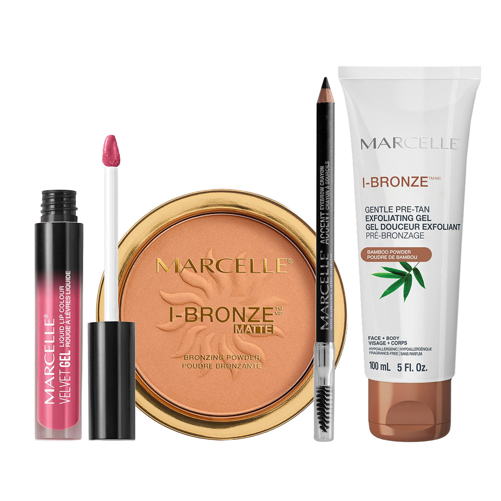 Kit I-Bronze & exfoliating gel 