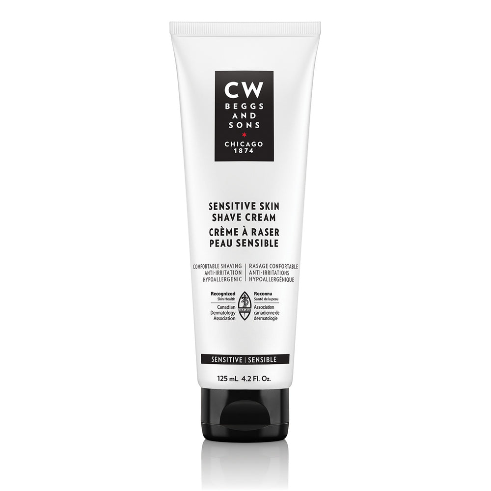 CW Beggs and Sons Sensitive Skin Shave Cream 125ml