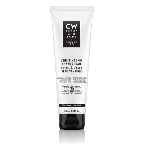 CW Beggs and Sons Sensitive Skin Shave Cream 125ml